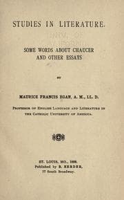 Tapa de Studies in literature