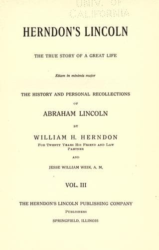 Tapa de Herndon's Lincoln