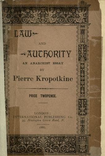 Tapa de Law and authority