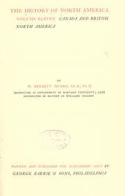 Tapa de Canada and British North America