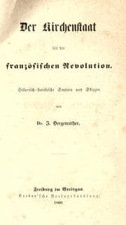 Tapa de Der Kirchenstaat seit der französischen Revolution
