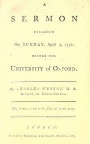 Tapa de A sermon preached on Sunday, April 4, 1742, before the University of Oxford