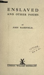 Tapa de Enslaved, and other poems