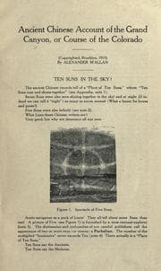 Tapa de Ancient Chinese account of the Grand Canyon