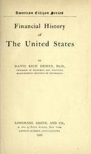 Tapa de Financial history of the United States