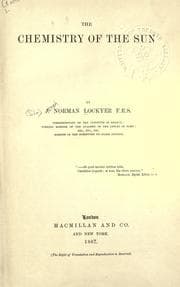 Tapa de Chemistry of the sun