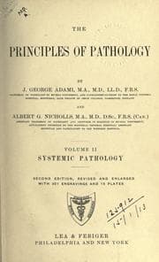 Tapa de The principles of pathology