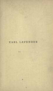 Tapa de A full and true account of the wonderful mission of Earl Lavender