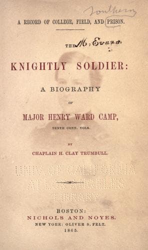 Tapa de The knightly soldier