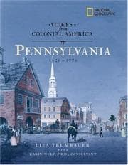 Tapa de National Geographic Voices from Colonial America