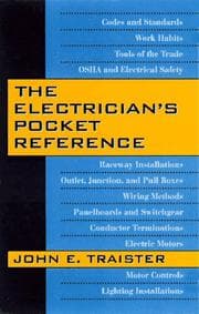 Tapa de Electrician's pocket reference