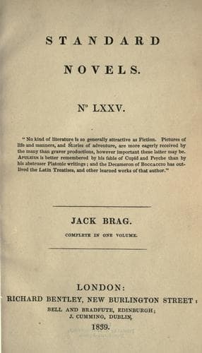 Tapa de Jack Brag