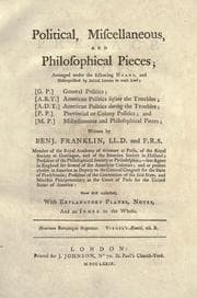 Tapa de Political, miscellaneous, and philosophical pieces