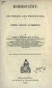 Tapa de Homoeopathy
