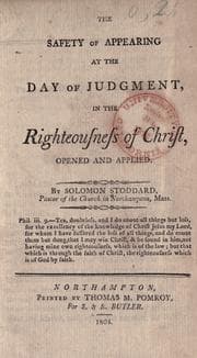 Tapa de The safety of appearing at the day of judgment