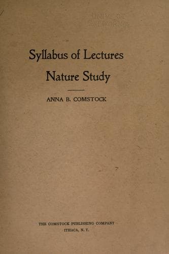 Tapa de Syllabus of lectures