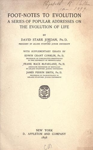 Tapa de Footnotes to evolution