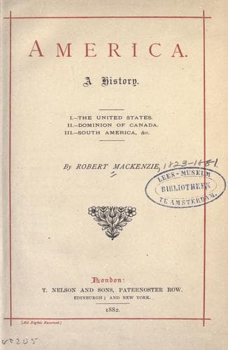 Tapa de America: a history