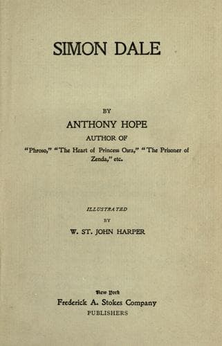 Tapa de Simon Dale