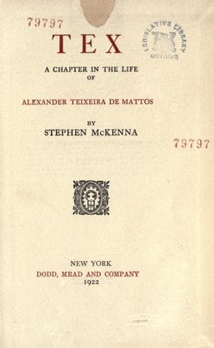 Tapa de Tex