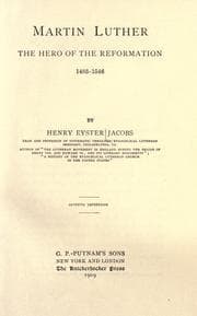 Tapa de Martin Luther