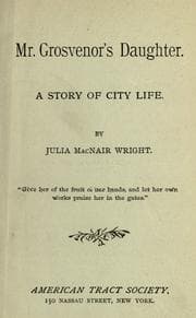 Tapa de Mr. Grosvenor's daughter