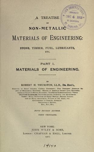 Tapa de Materials of engineering