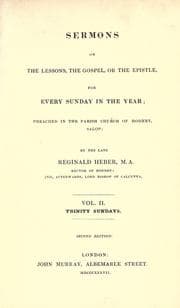 Tapa de Sermons on the Lessons, the Gospel, or the Epistle, for every Sunday in the year