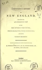 Tapa de A compendious history of New-England