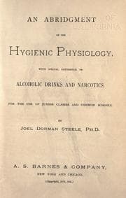 Tapa de An abridgment of the Hygienic physiology