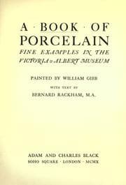 Tapa de A book of porcelain