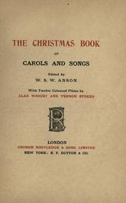 Tapa de The Christmas book of carols and songs