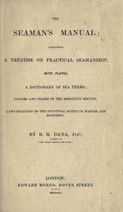 Tapa de The seaman's manual