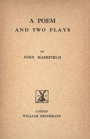 Tapa de A poem and two plays