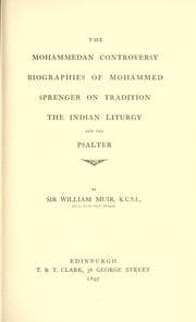 Tapa de The Mohammedan controversy