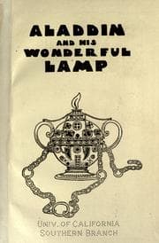 Tapa de Aladdin and his wonderful lamp in rhyme