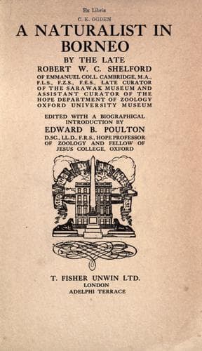 Tapa de A naturalist in Borneo