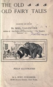 Tapa de The old, old fairy tales
