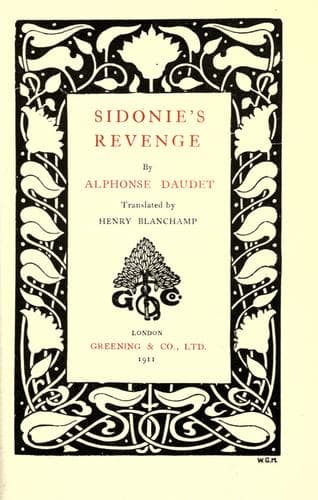 Tapa de Sidonie's revenge