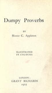 Tapa de Dumpy proverbs