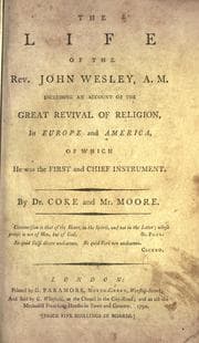 Tapa de The life of the Rev. John Wesley, A.M