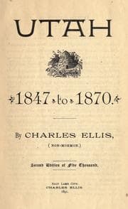 Tapa de Utah, 1847 to 1870