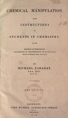 Tapa de Chemical manipulation