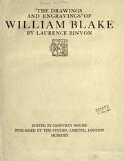 Tapa de The drawings and engravings of William Blake