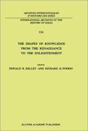 Tapa de The Shapes of knowledge from the Renaissance to the Enlightenment