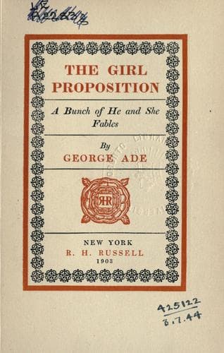 Tapa de The girl proposition