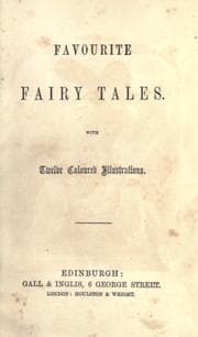Tapa de Favourite fairy tales