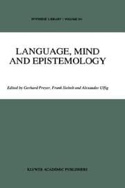Tapa de Language, mind, and epistemology