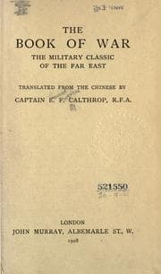 Tapa de The book of war