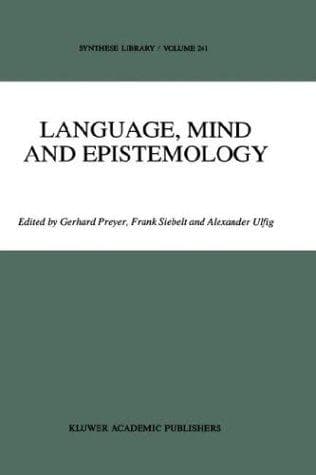 Tapa de Language, Mind and Epistemology